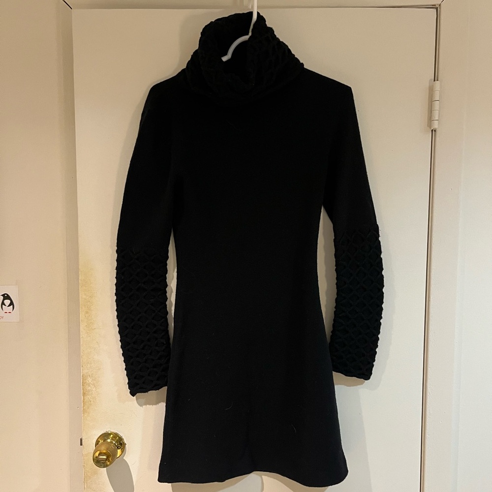Temperley London Lambswool Turtleneck Sweater Dress. - Picture 2 of 7
